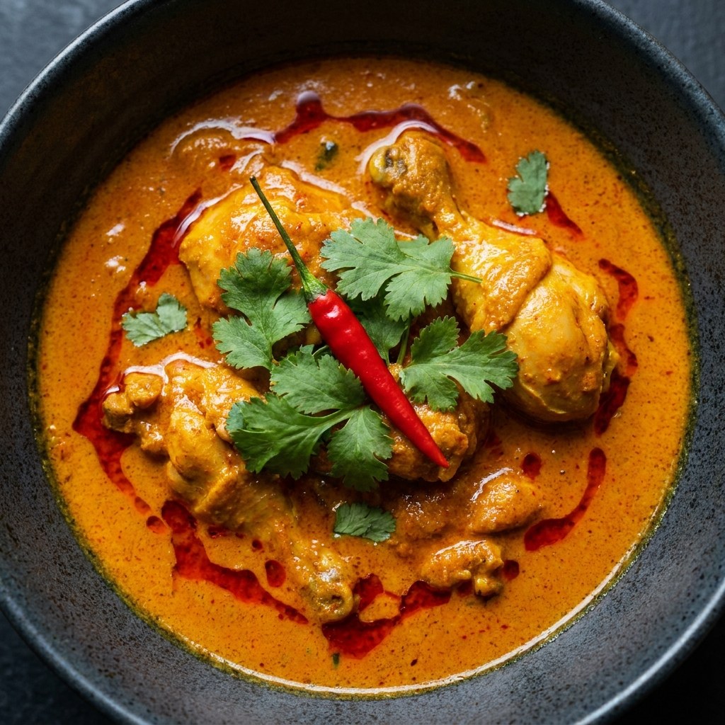 Curry de cerca